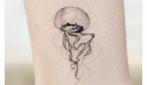 Mini Jellyfish Tattoo Small 40 Detailed s For Men Cool Complex Design Ideas
