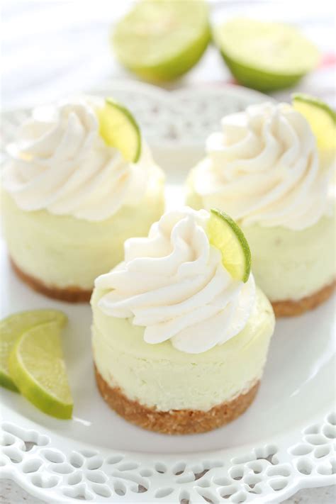 Irresistible & Delicious Mini Key Lime Cheesecake Recipes