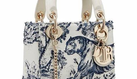 Mini Lady Dior Toile De Jouy Bag Bags Woman Dior