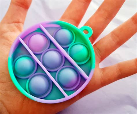 Mini Pop itS Bubble Push Simple Dimple Fidget Toy Stress Relief Toys