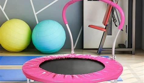 Kids Mini Trampoline Toddler Active Toy 36 Round Bounce With Satefy