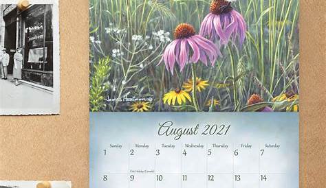 2021 Flowers Mini Wall Calendar 7x7 | Etsy