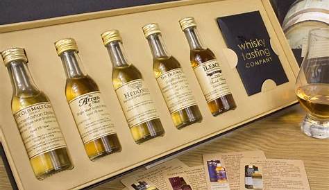 Glencadam Miniature Whisky Gift Set with 3 different single malt