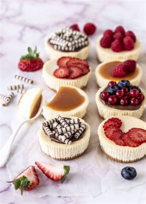 Mini Assorted Cheesecakes