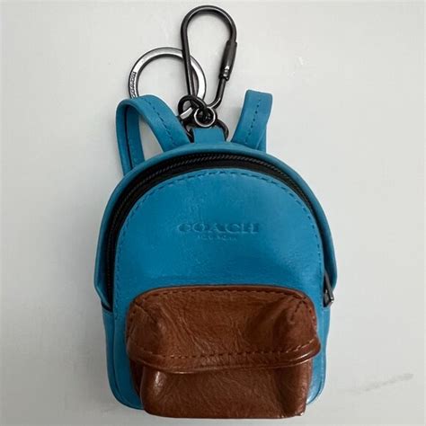 Mini Backpack Keychain Coach