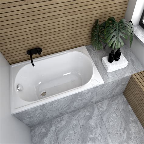 Badewanne Rechteck Mini 110x70 cm ECOLAM
