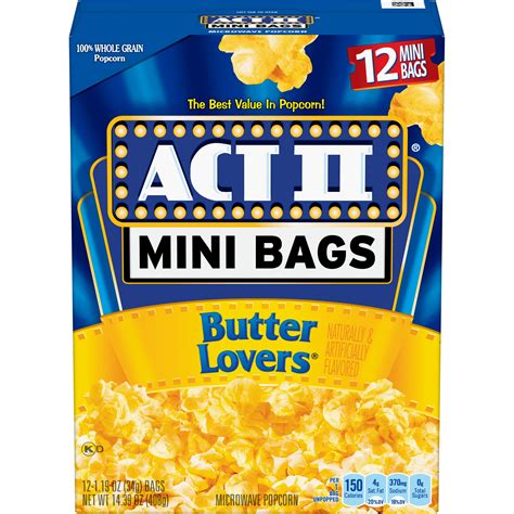 mini bags popcorn