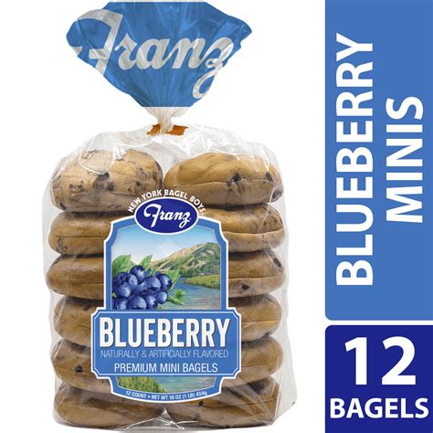 Mini Blueberry Bagels