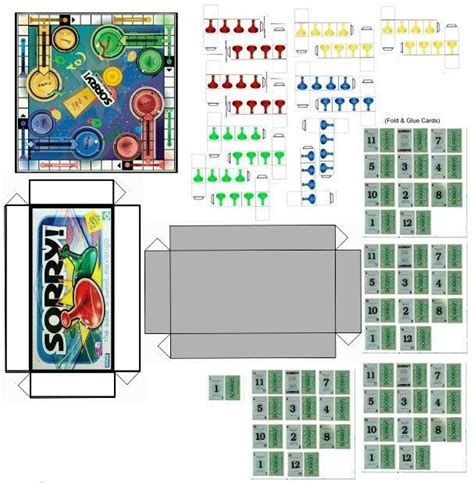 Mini Board Game Printables