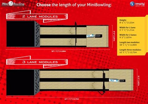 Mini Bowling Dimensions