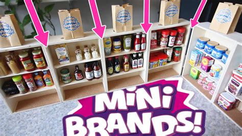 Mini Brands Set Up