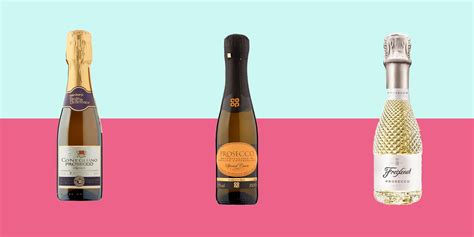 mini champagne bottle