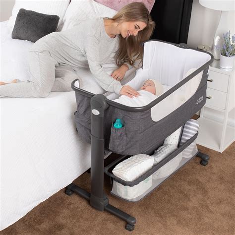 Mini Crib Bedside Sleeper