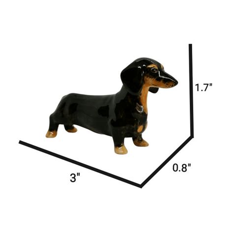 Mini Dachshund Figurines