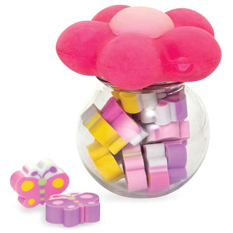 Mini Flower Erasers