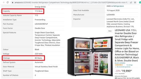 Mini Fridge Consumption
