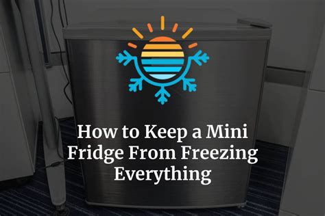 Mini Fridge Freezing Stuff