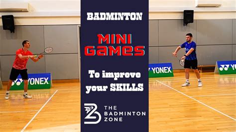 Mini Games For Badminton
