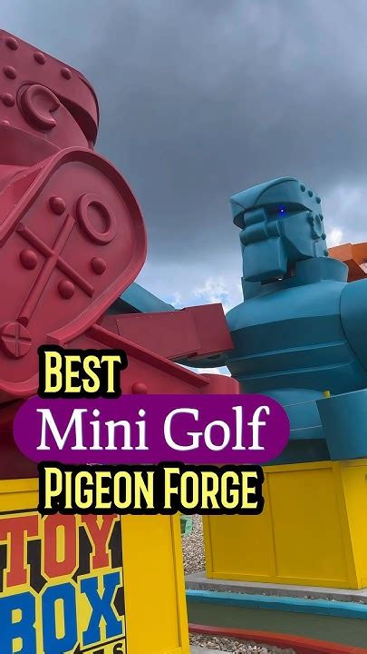 Mini Golf Toy Box