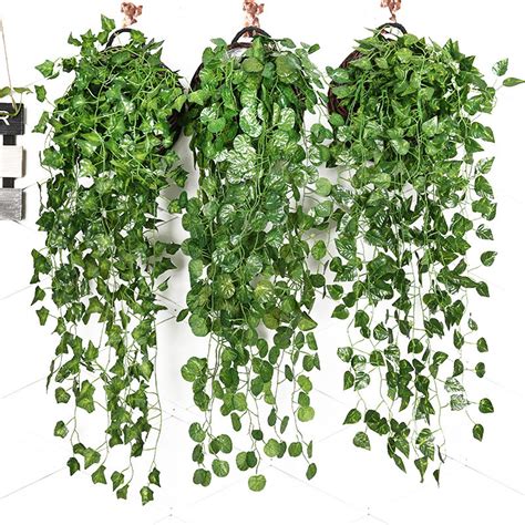 Mini Hanging Artificial Plants