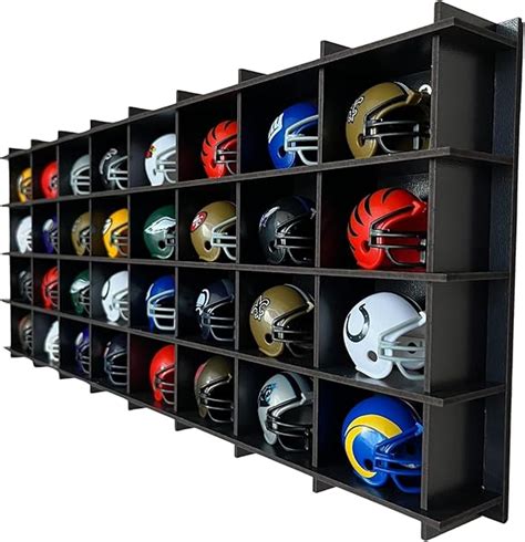 mini helmet wall mount display case