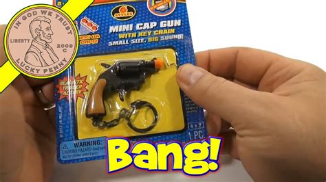 Mini Keychain Cap Gun