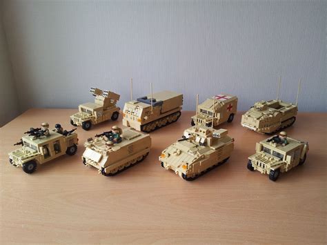mini lego military vehicles