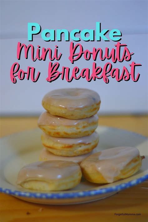 Mini Pancake Donuts