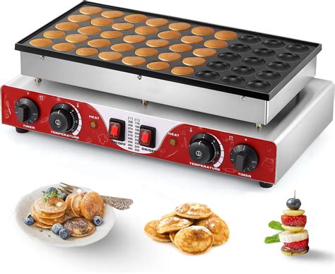 Mini Pancake Maker Red