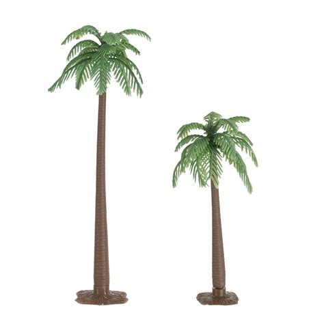 Mini Plastic Palm Trees
