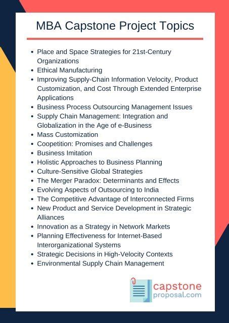 mini project topics for mba students