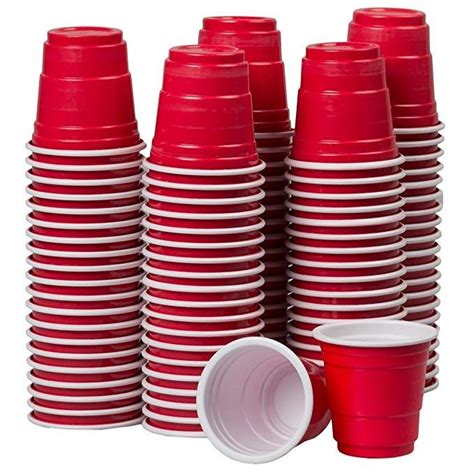 mini red solo cups