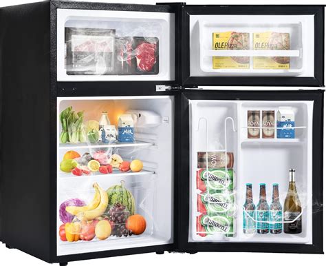 Mini Refrigerator With Separate Freezer