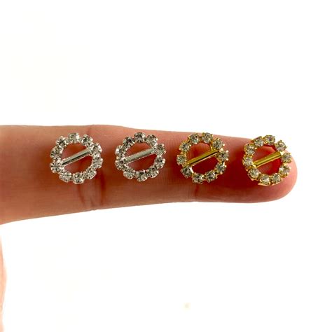 Mini Rhinestone Buckles