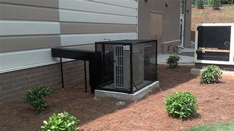 Mini Split Condenser Security Cage