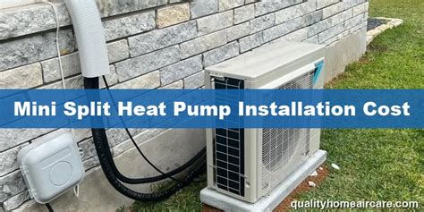 Mini Split Heat Pump Installation Cost