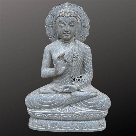 Mini Stone Buddha Statue