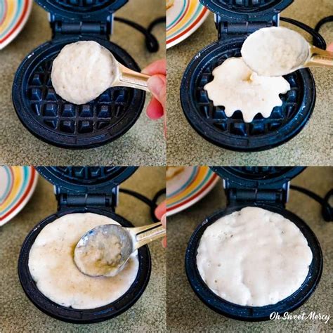 Mini Waffle Maker Batter Amount
