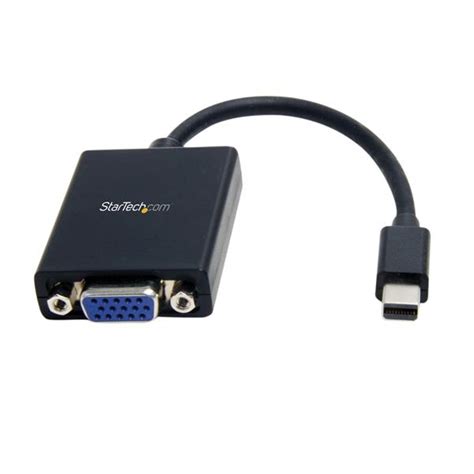 HP Mini DisplayPort / VGA Adapter [1x DisplayPort plug 1x VGA socket] Black 10.00 cm