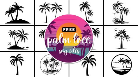Download mini-palm-tree-template SVG