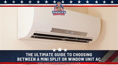 Window AC Units Vs. Ductless Mini Splits Pros And Cons