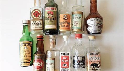 Miniature Alcohol Bottles for sale in UK | 60 used Miniature Alcohol
