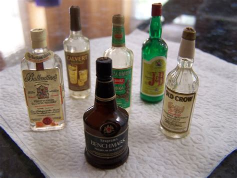 miniature liquor bottles wanted