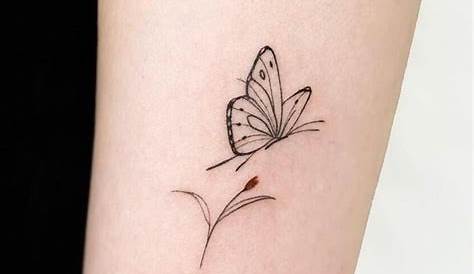 Minimalist Simple Butterfly Tattoos 30 Best Tattoo Images Butterflies