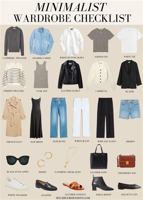 Minimalist Chic Wardrobe Essentials