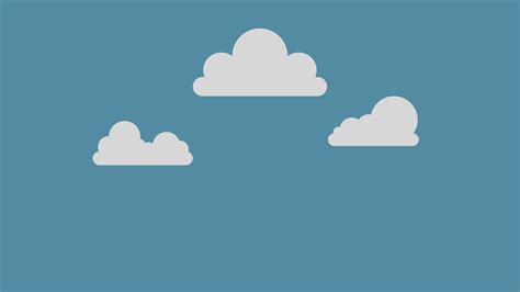 Minimalist Mountain Above Clouds iPhone Wallpaper