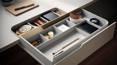 Minimalist Desk Storage