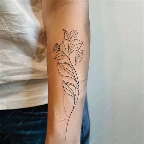 Minimalist Linework Tattoos