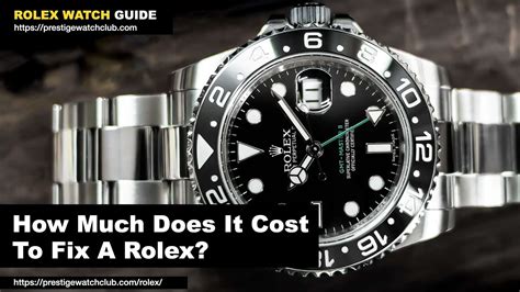Minimize Rolex Repair Expenses