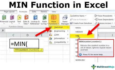 5 Excel Min Function Tips